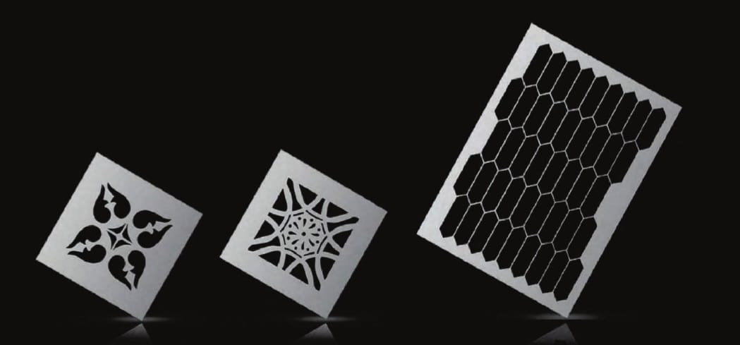 Diseño de stencil Wallsesy 6, plantilla reutilizable de mylar