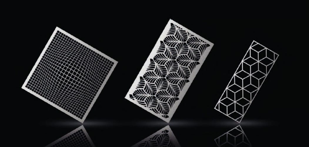 Diseño de stencil Wallsesy 7, plantilla reutilizable de mylar