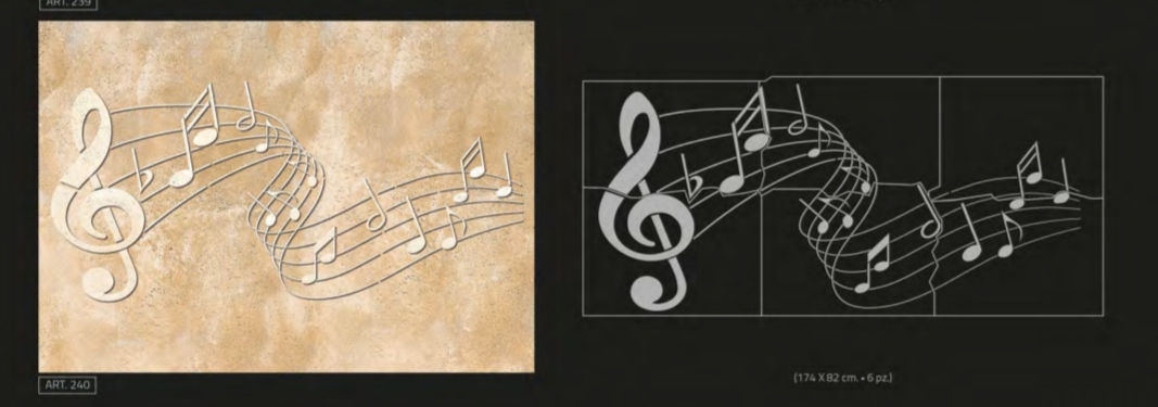 Diseño de stencil Wallsesy 21, plantilla reutilizable de mylar
