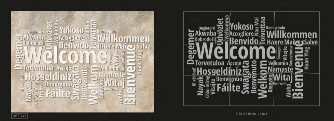 Diseño de stencil Wallsesy 23, plantilla reutilizable de mylar