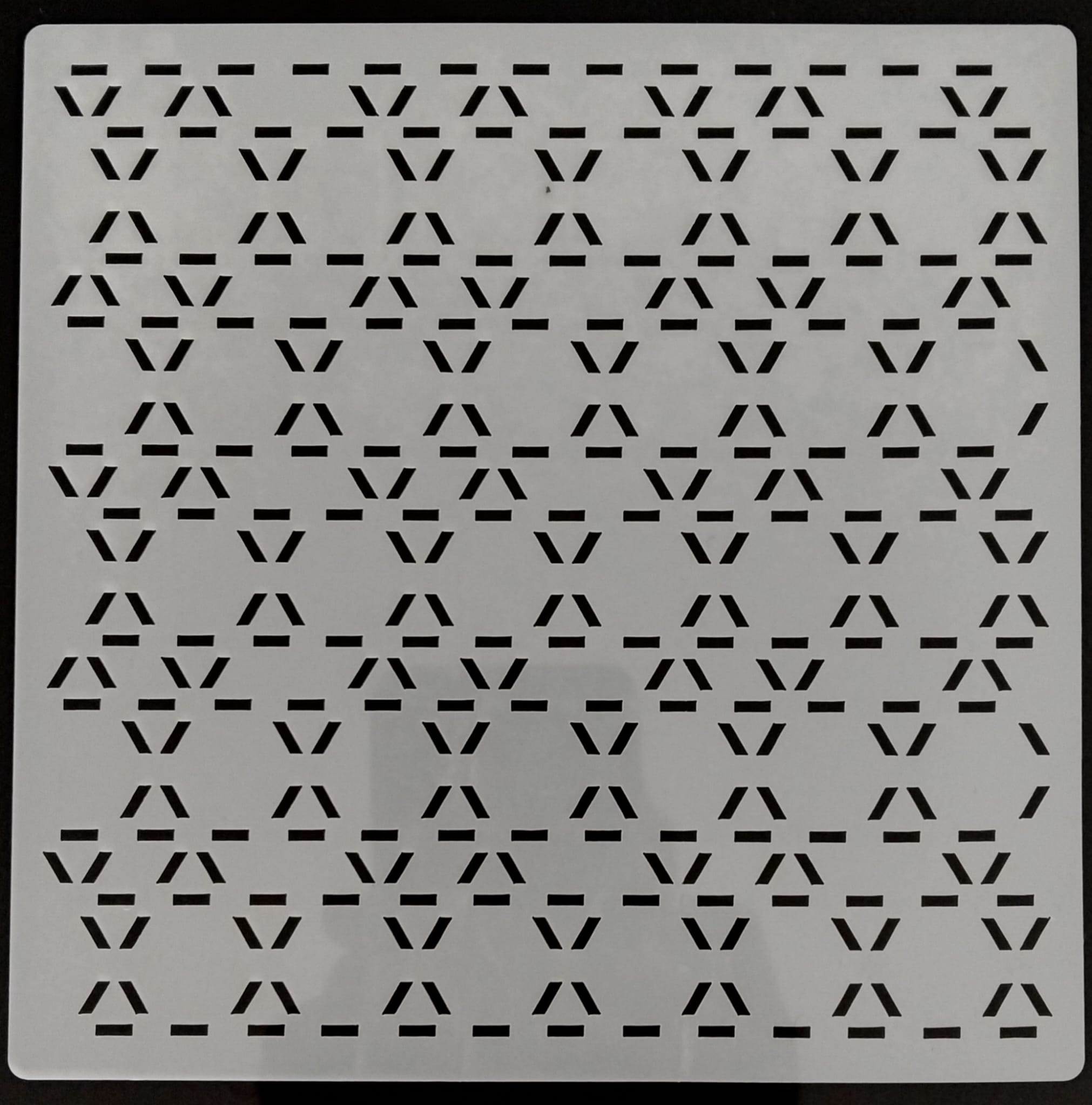 Diseño de stencil Wallsesy 27, plantilla reutilizable de mylar