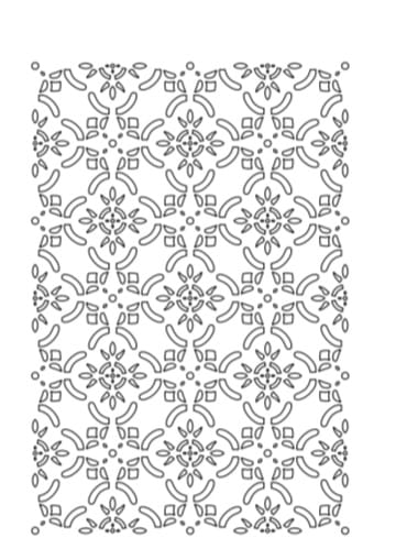Diseño de stencil Wallsesy 42, plantilla reutilizable de mylar