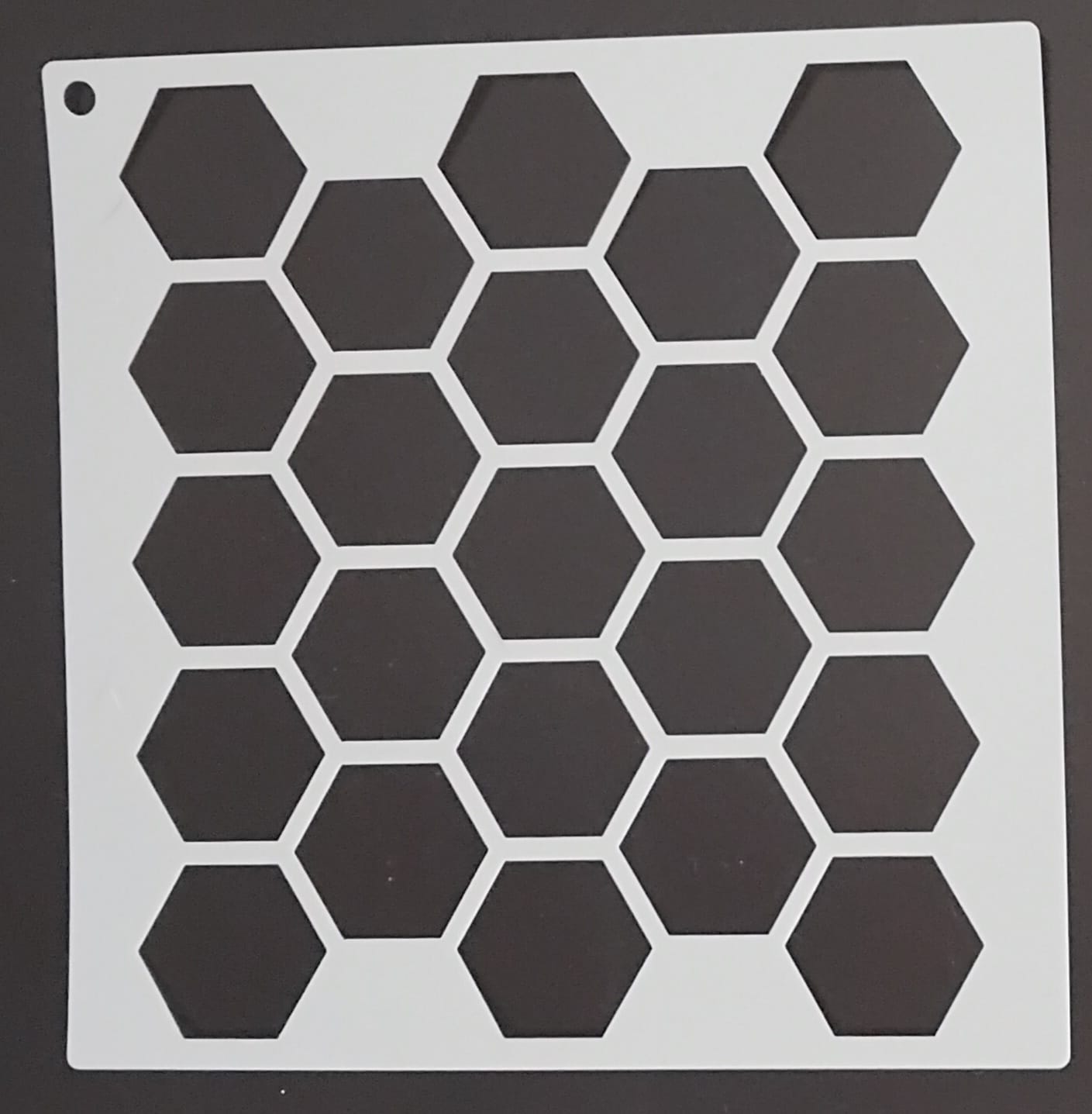Diseño de stencil Wallsesy 48, plantilla reutilizable de mylar