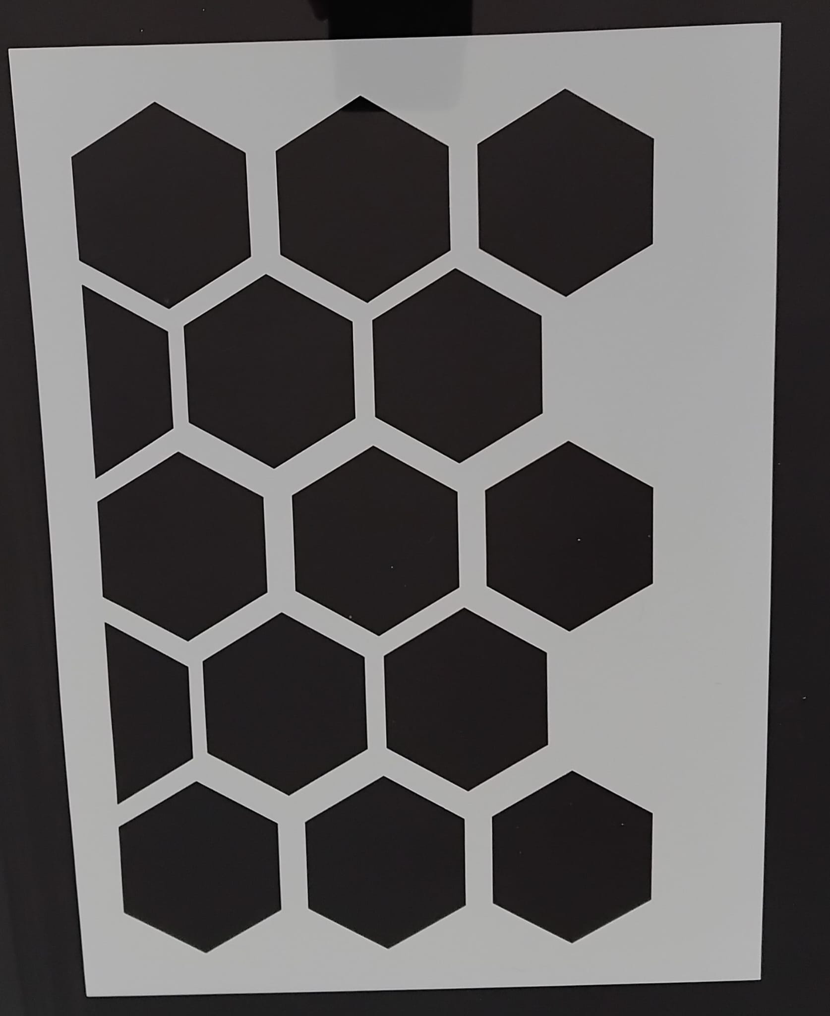 Diseño de stencil Wallsesy 51, plantilla reutilizable de mylar