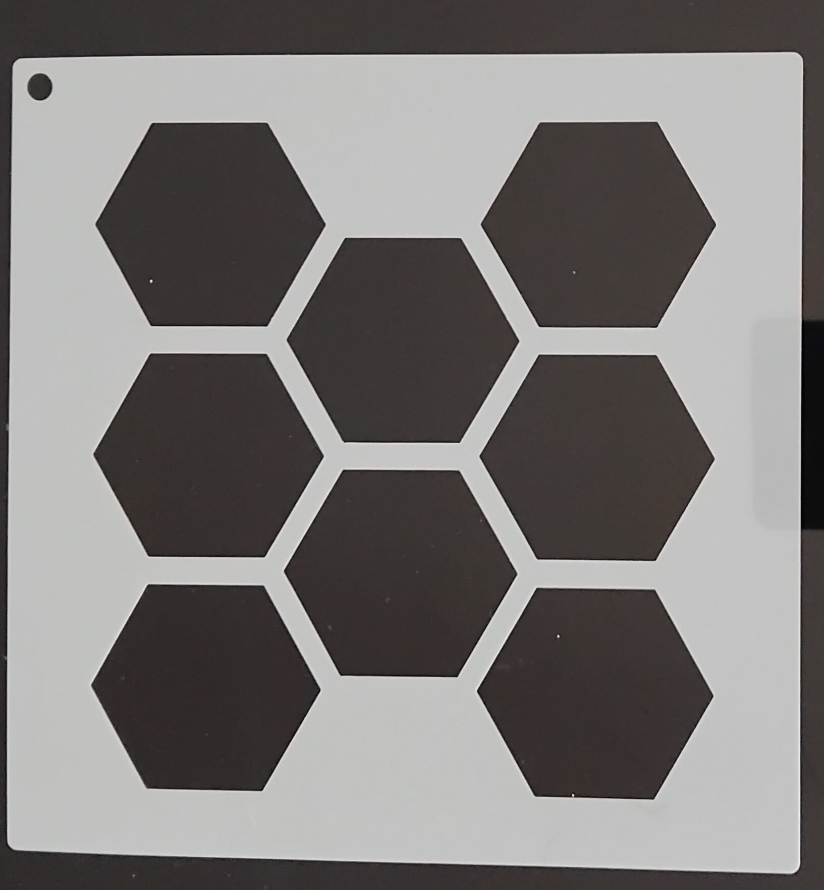 Diseño de stencil Wallsesy 52, plantilla reutilizable de mylar