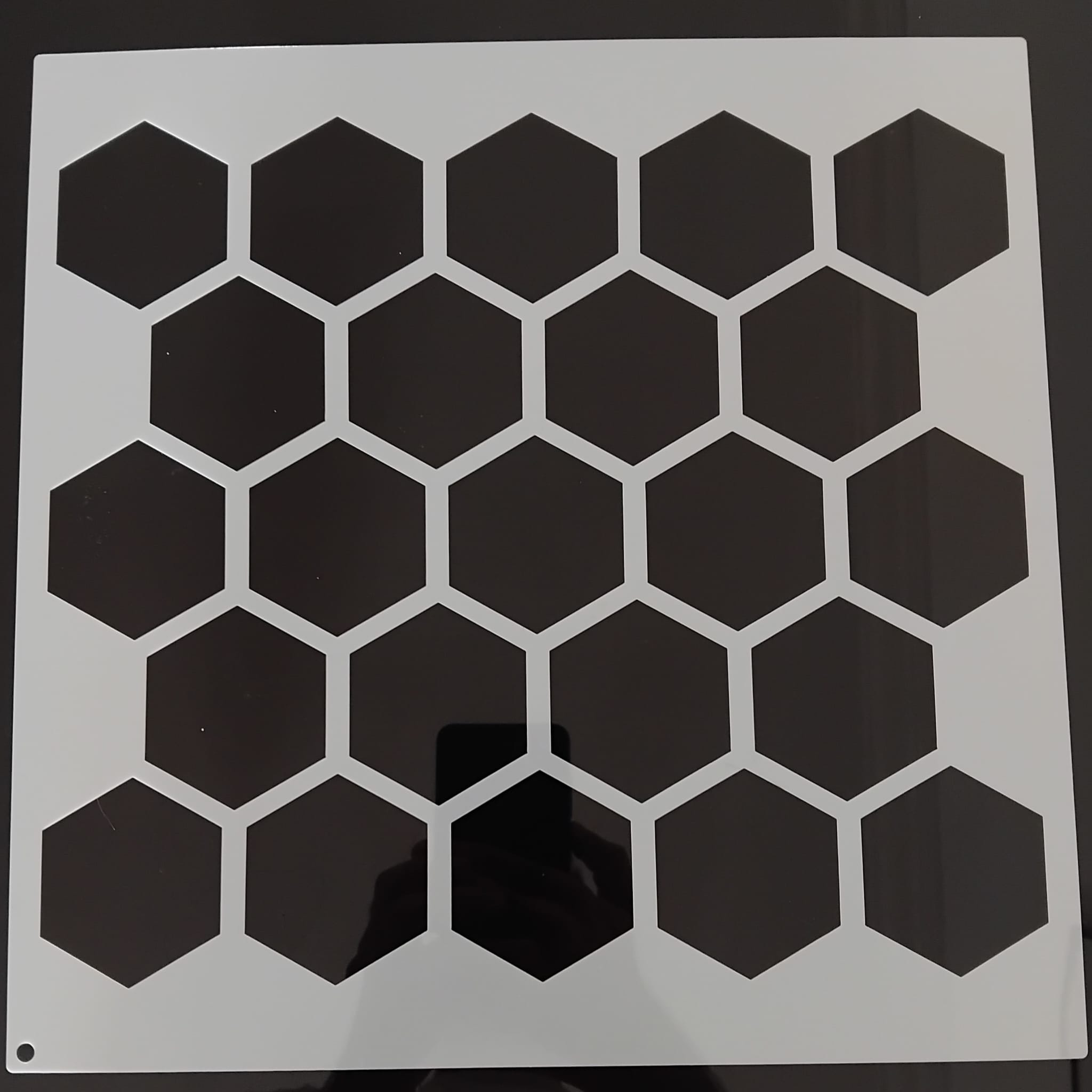 Diseño de stencil Wallsesy 54, plantilla reutilizable de mylar