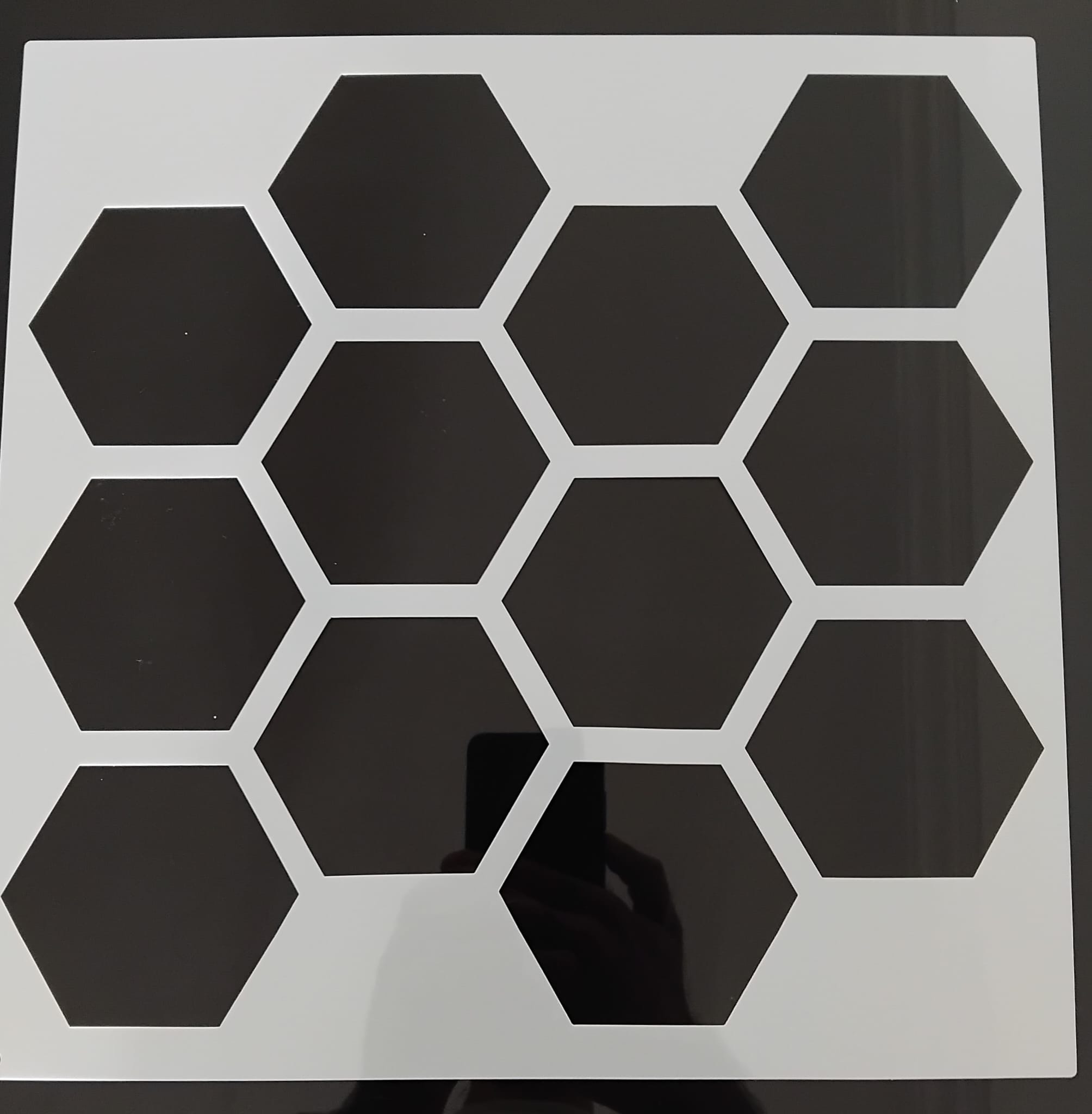 Diseño de stencil Wallsesy 55, plantilla reutilizable de mylar