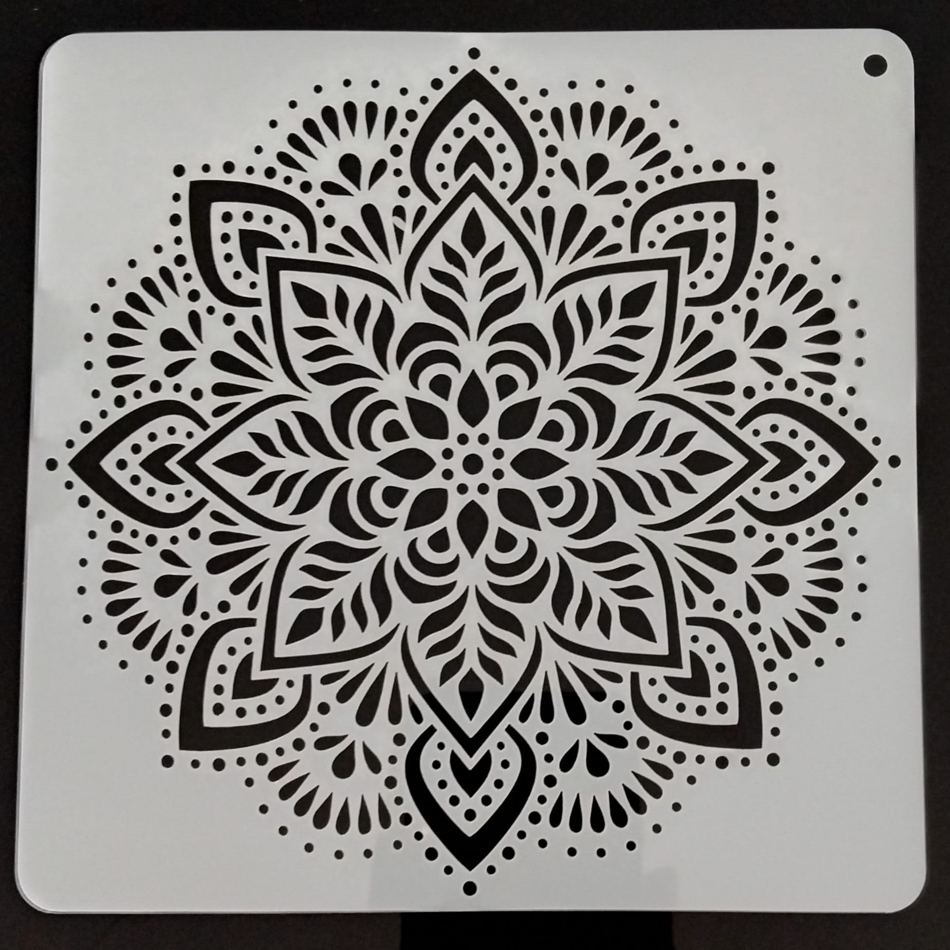 Diseño de stencil Wallsesy 66, plantilla reutilizable de mylar