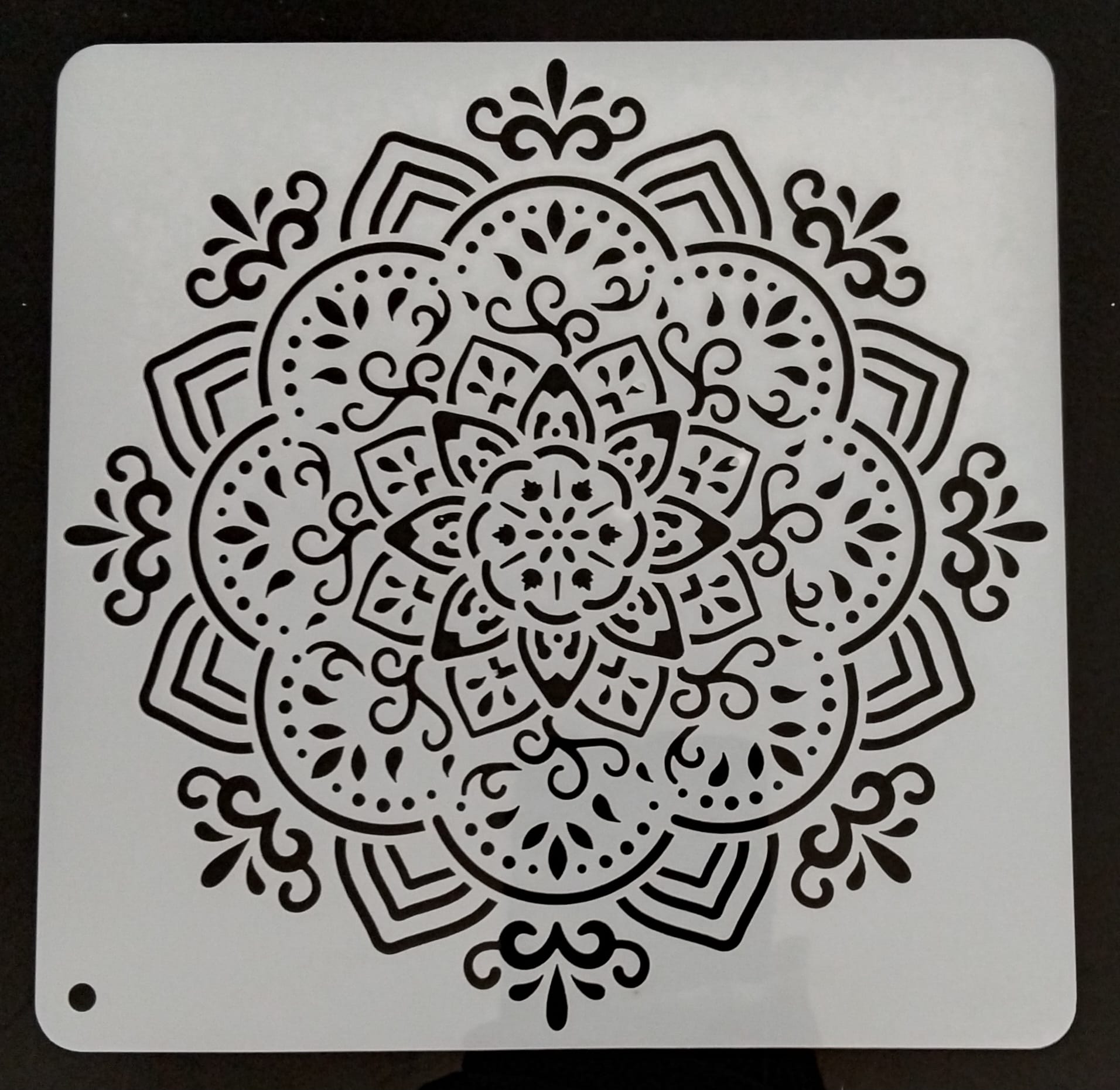 Diseño de stencil Wallsesy 70, plantilla reutilizable de mylar