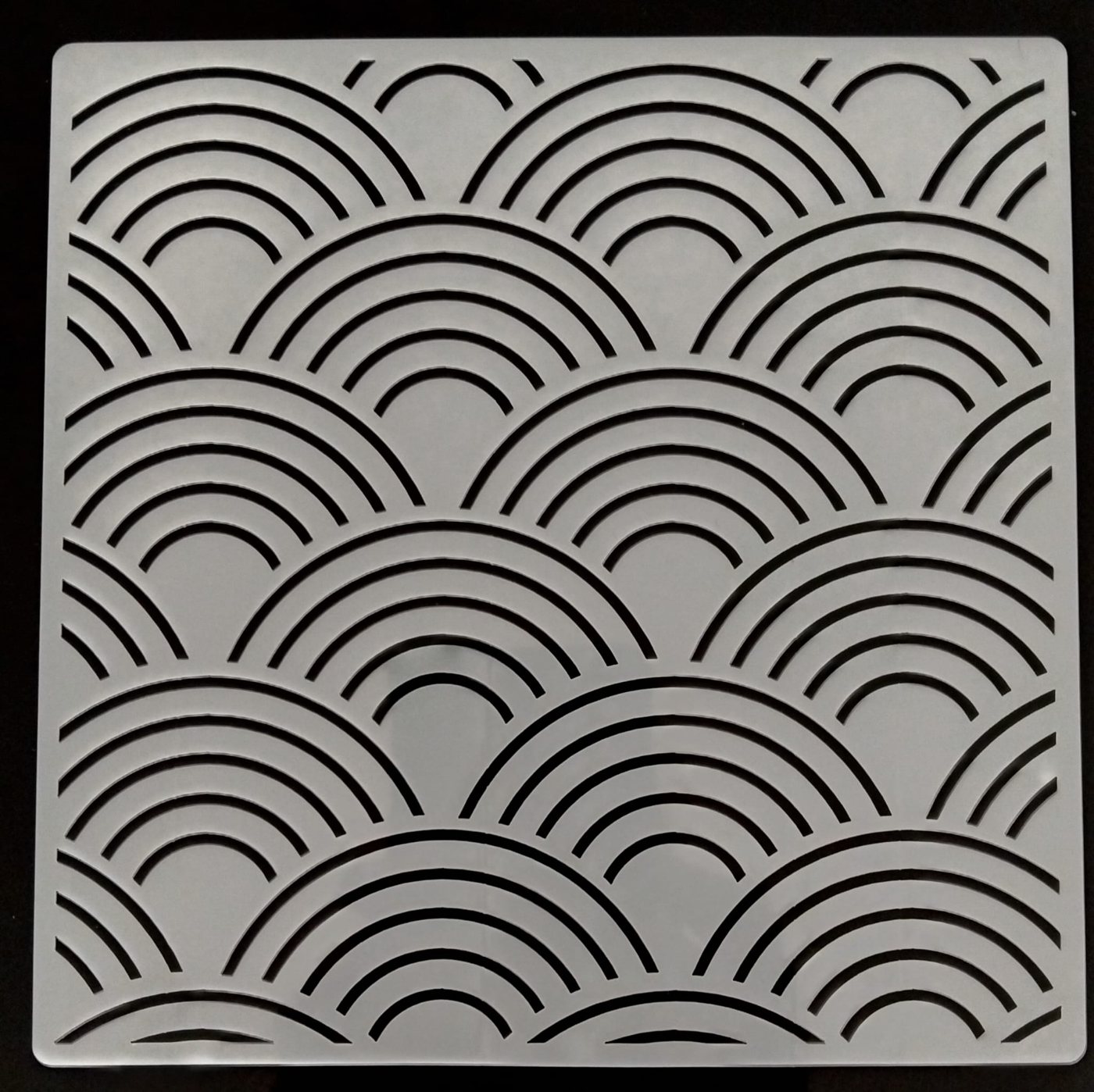 Stencil colmena hexagonal ideal para microcemento